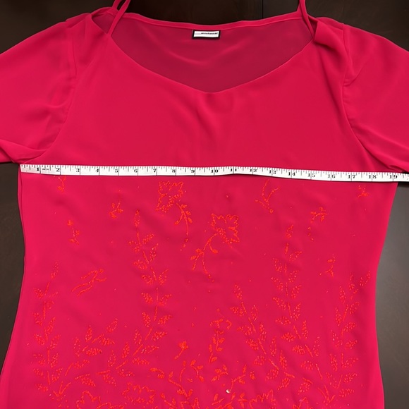 Magenta Blouse 👚 Size Medium / Large - Picture 7 of 9